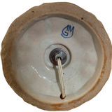 Earthenware lamp art deco circa 1910/20