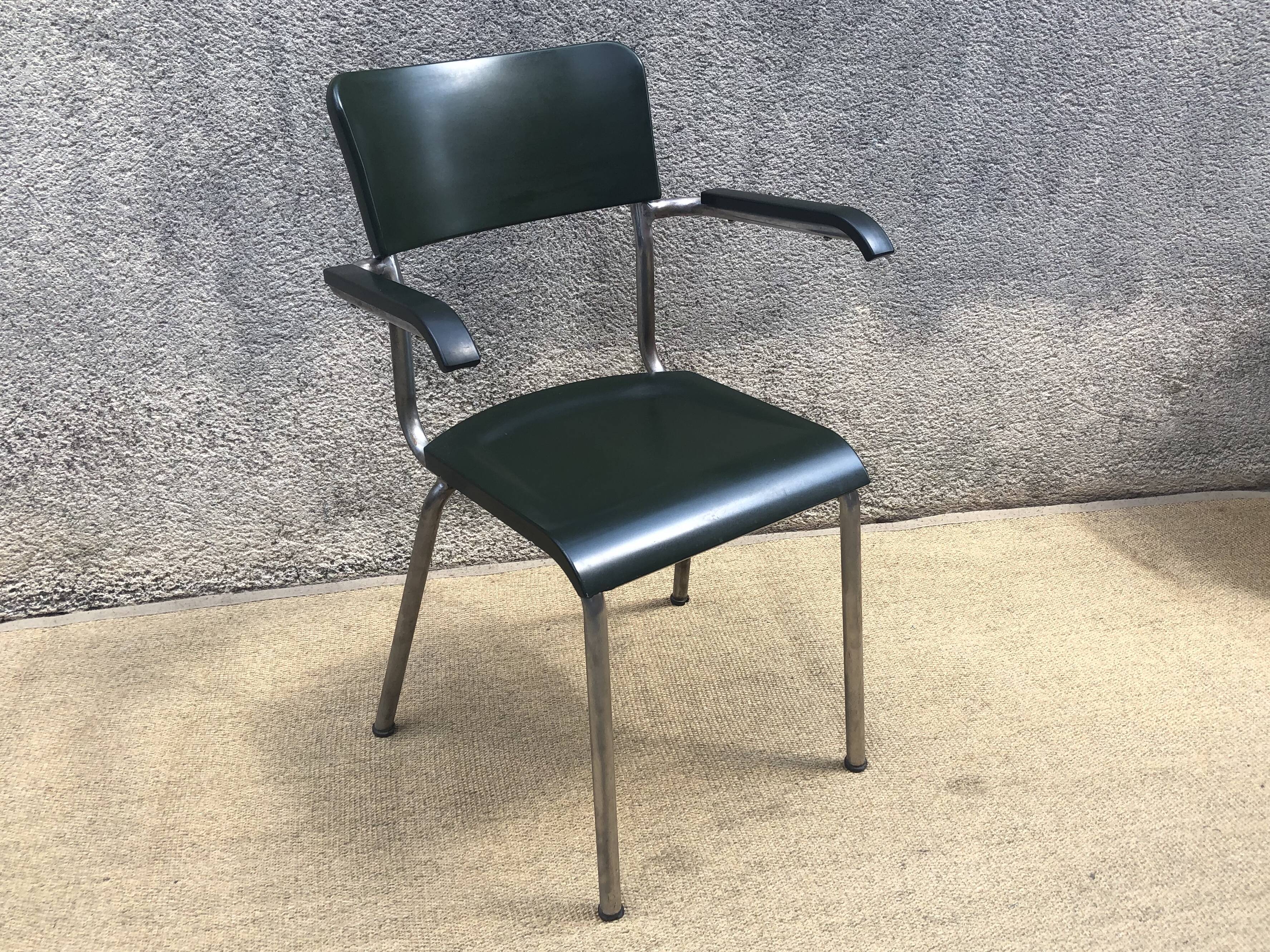 René Herbst bauhaus armchair