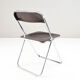 Plia folding chairs by Giancarlo Piretti to Castelli Italy 60s