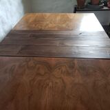 Walnut art-deco table