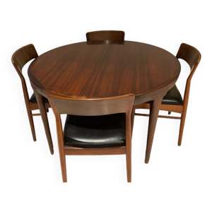 Table et chaises palissandre - rio