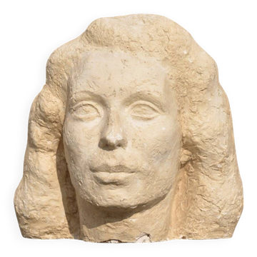 French school (monogrammed MB), Head of a woman (circa 1940)