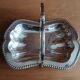 Silver metal basket