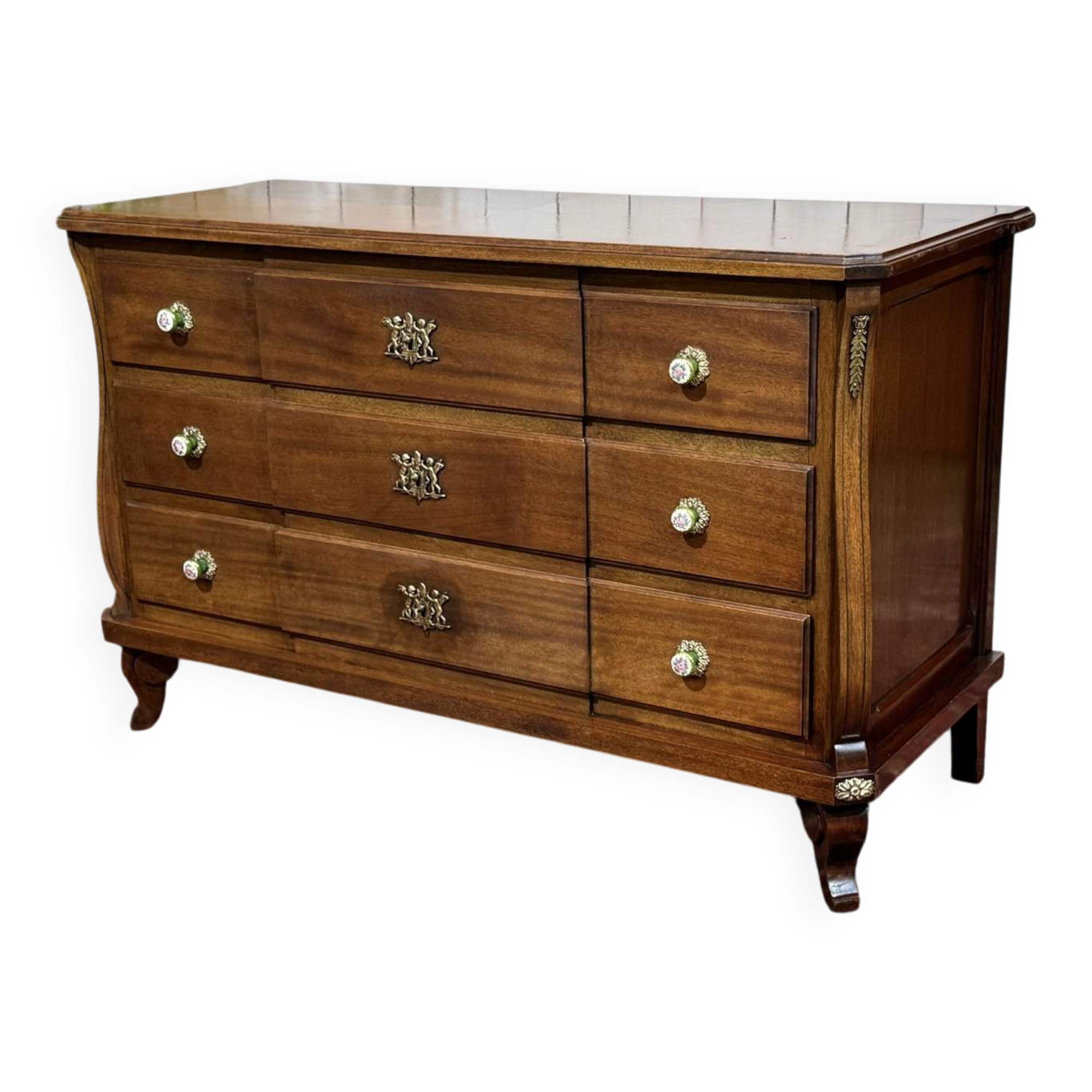 Commode en acajou des années 1950