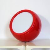 Artemide Pallade red lamp, 70s