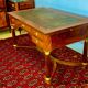 Double-sided EMPIRE Style DESK in Mahogany and gilded bronzes