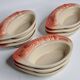 Set of 9 Vintage "Crayfish" Ceramic Bowls, "Charles Amand"