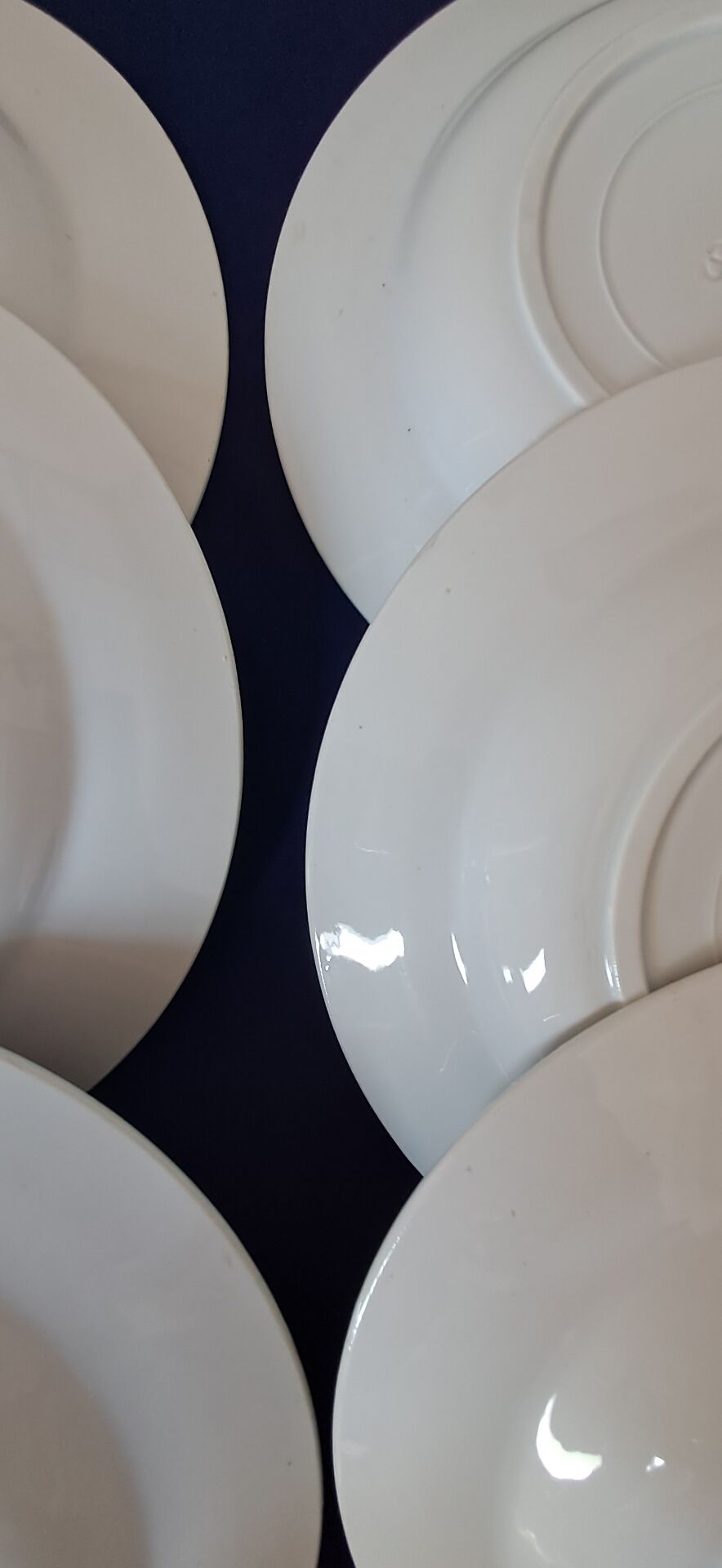 6 assiettes creuses modèle Adèle de Digoin Sarreguemines