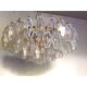 Murano glass and opalino chandelier