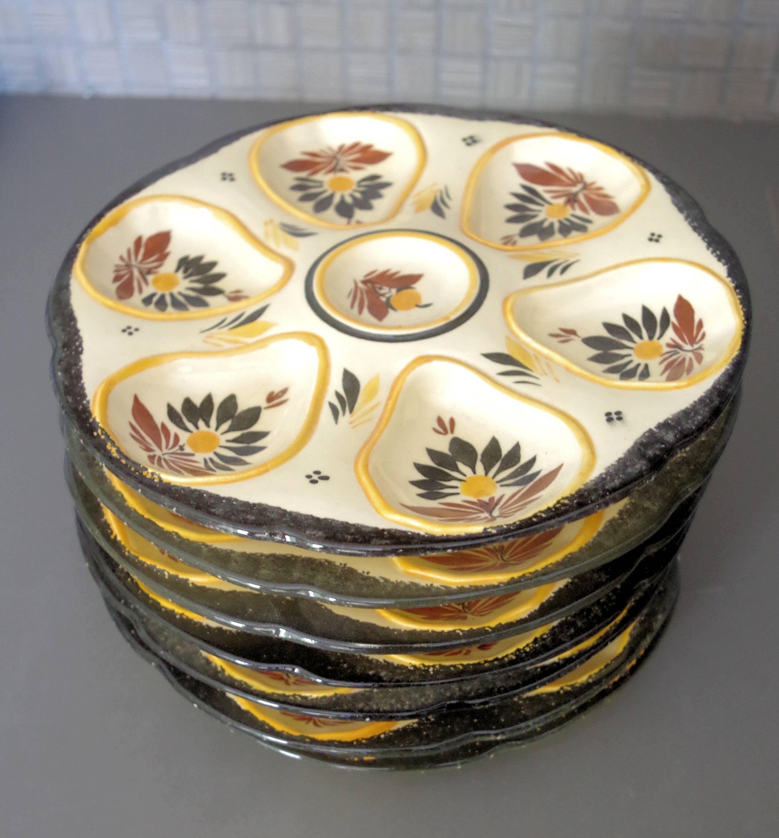 Quimper's oyster and shellfish plates