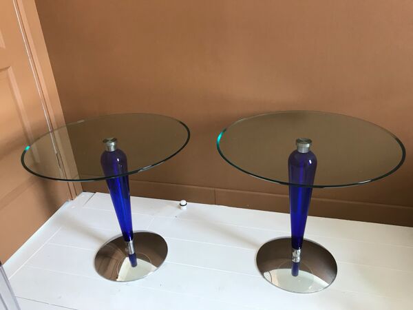 table d'appoint en verre