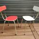 Pair of vintage Formica chairs