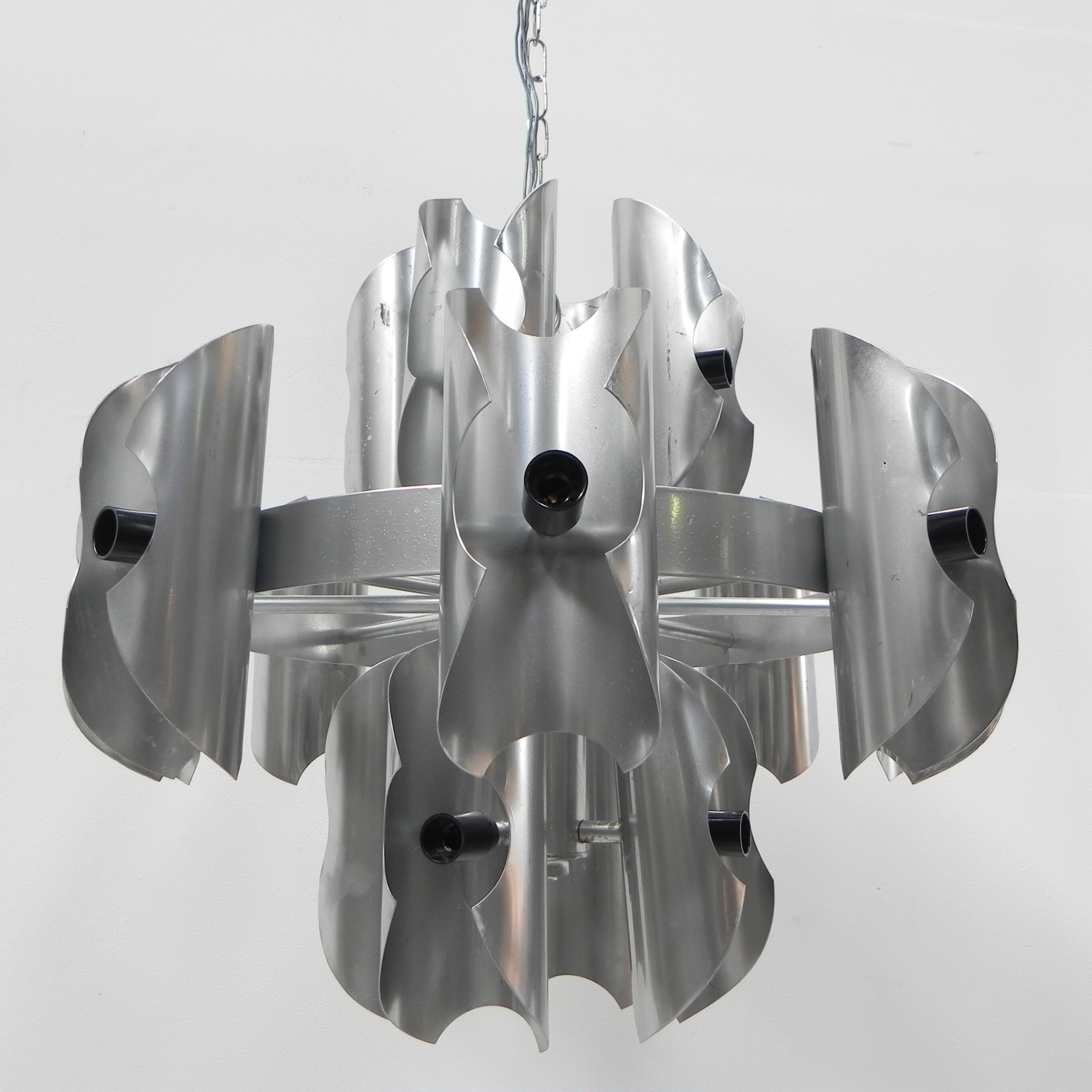 Vintage hanging lamp with 16 light points