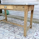 Old wooden table