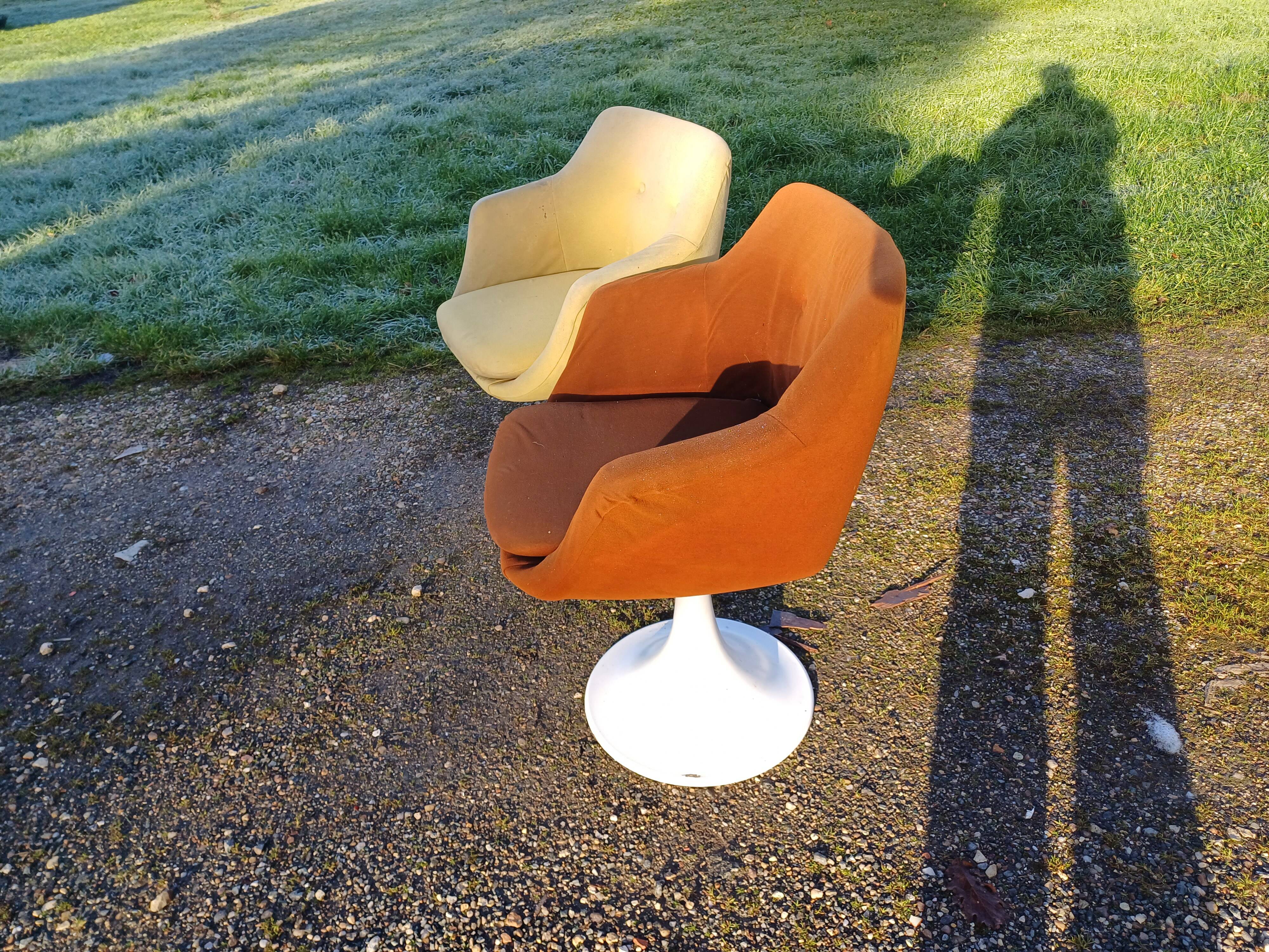 Pair of Vintage Armchairs from the 70s