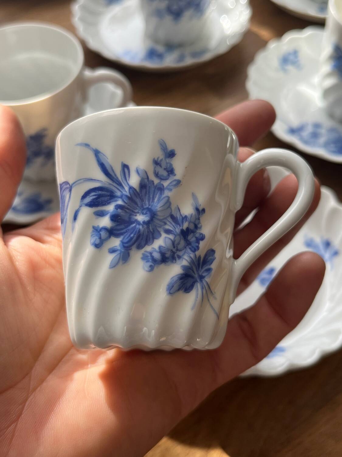 Haviland porcelain coffee service