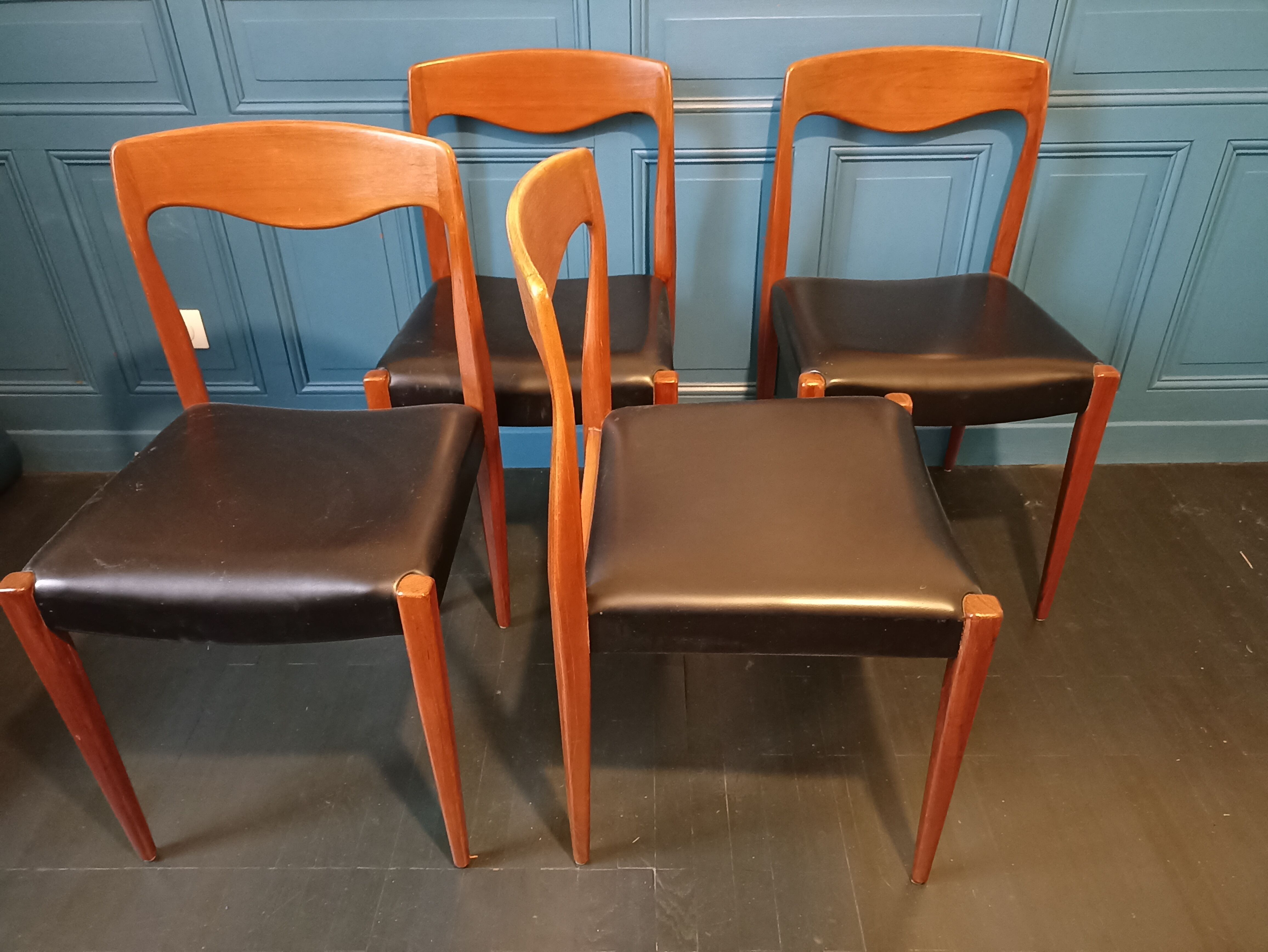Vintage Scandinavian style chairs