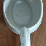Ancienne saucière vintage blanche