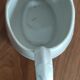 Ancienne saucière vintage blanche