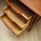 Bureau en teck, design danois, années 1970, fabrication : Omann Jun