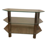 Glass and chrome furniture