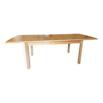Table scandinave extensible en chêne des années 60