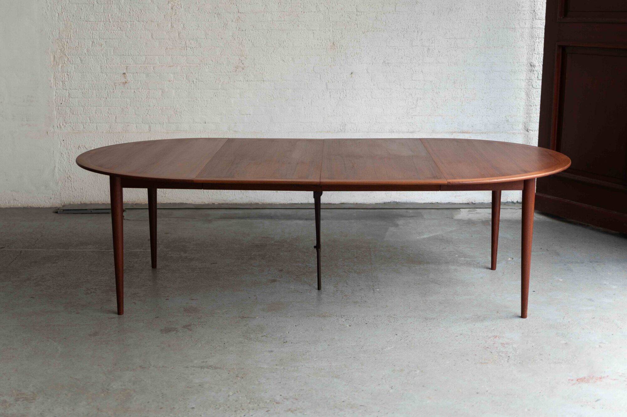 Large dining table by Grete Jalk
