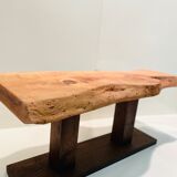 Solid wood coffee table