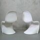 A set of 2  Panton Chairs by Verner Panton for Vitra