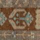 4x6 Vintage Oushak Carpet, Turkish Rug, 107x172Cm