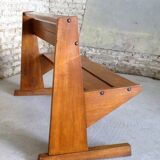 oak community bench, 1950