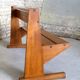 oak community bench, 1950