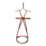 Children's rattan coat rack