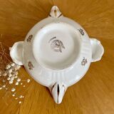 Saucière plat en faïence Moulin des Loups
