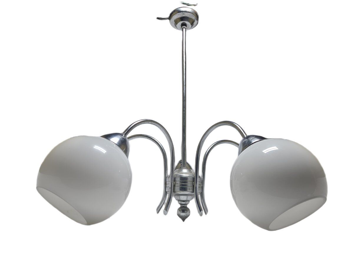 Art Deco style chandelier, Poland, 1970s