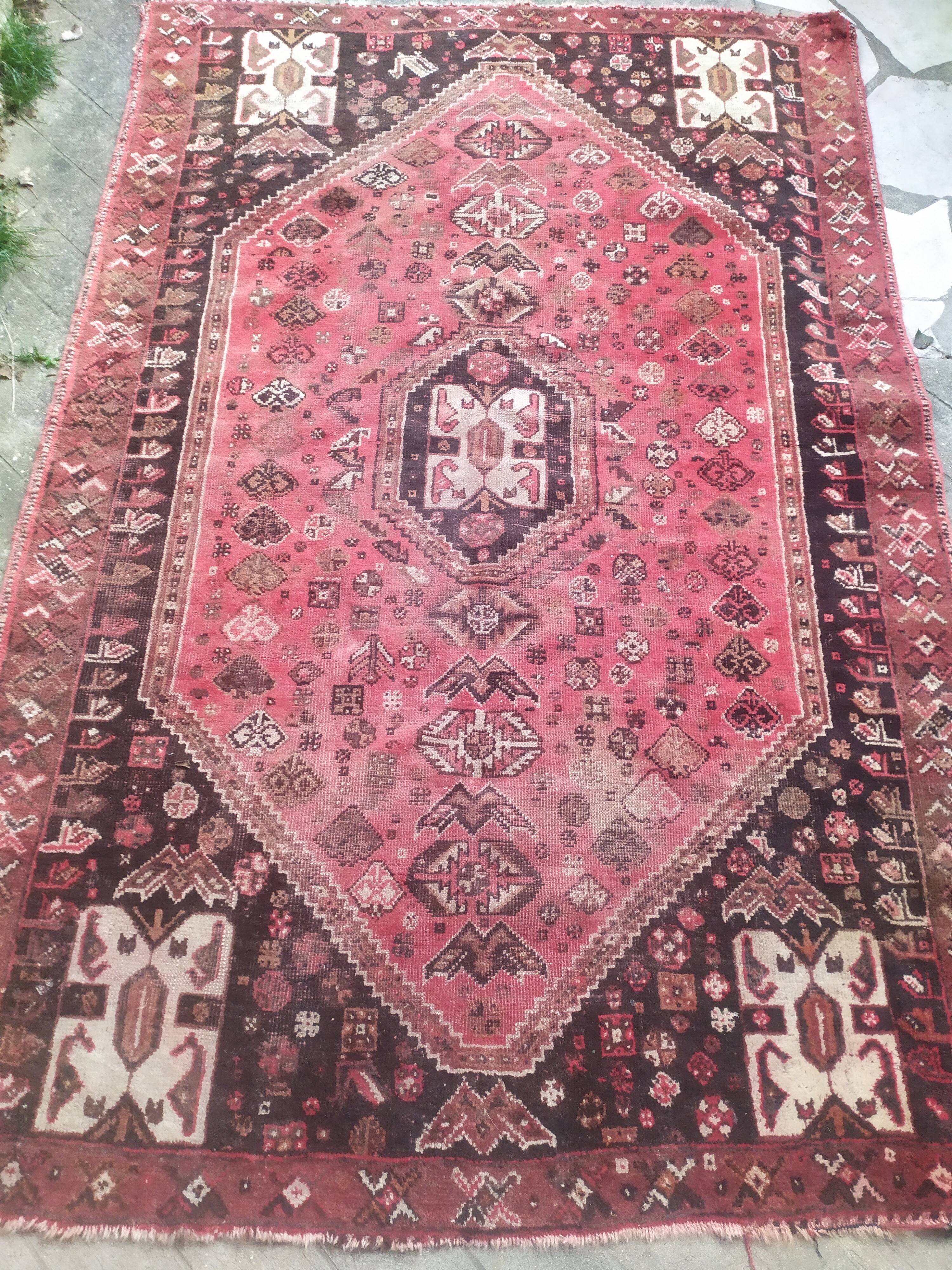 Handmade wool carpet