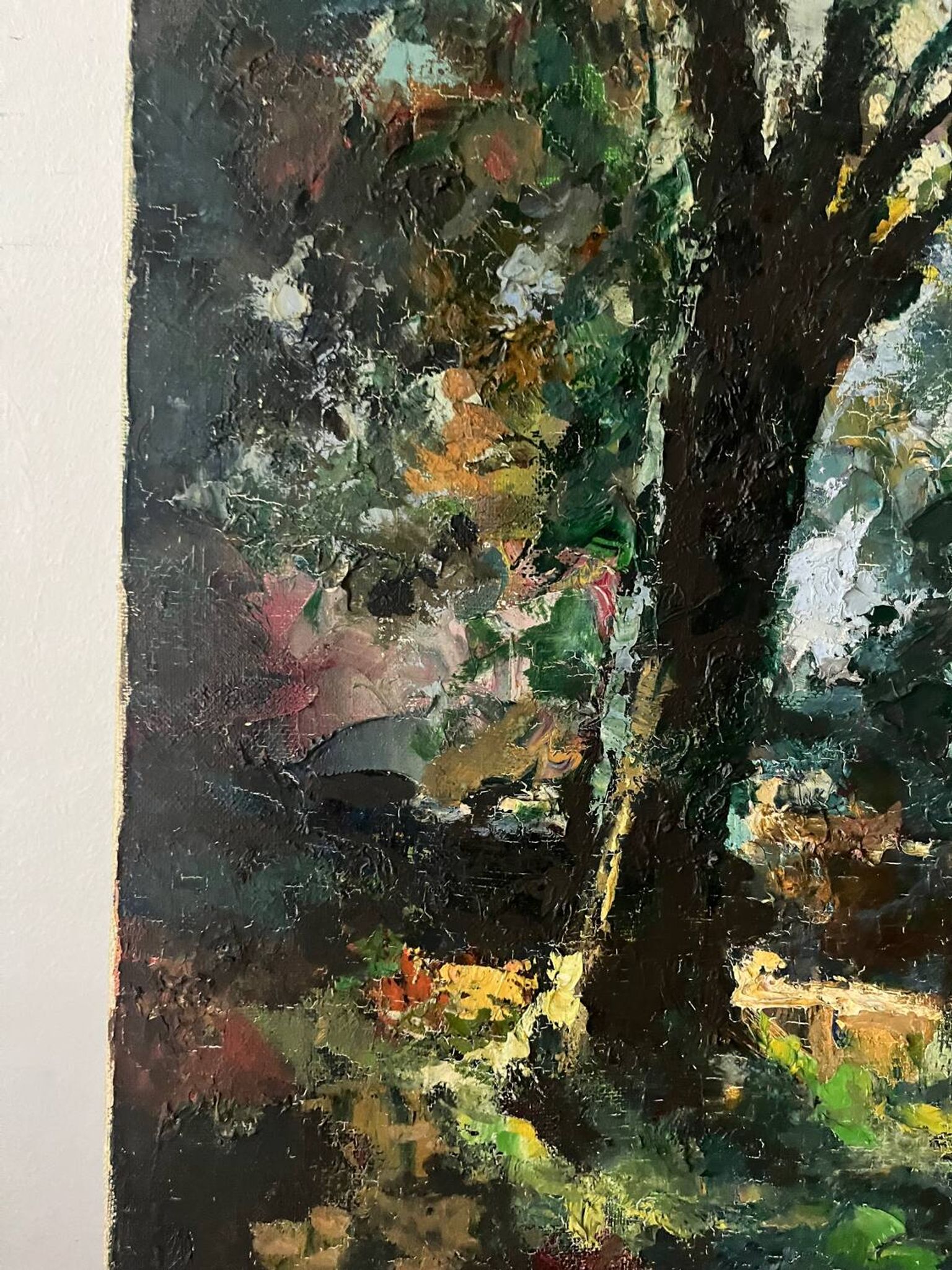 La  Cure rivière, technique couteau signé Robert Falcucci (1900-1989)