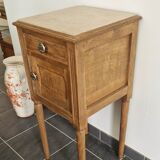 Bedside table - Louis XVI style - Solid oak