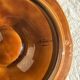 Set of 12 oyster or shell plates in glazed brown ceramic D