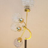 Arlus golden brass tripod lamp