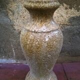 Lampe en pierre du Gard