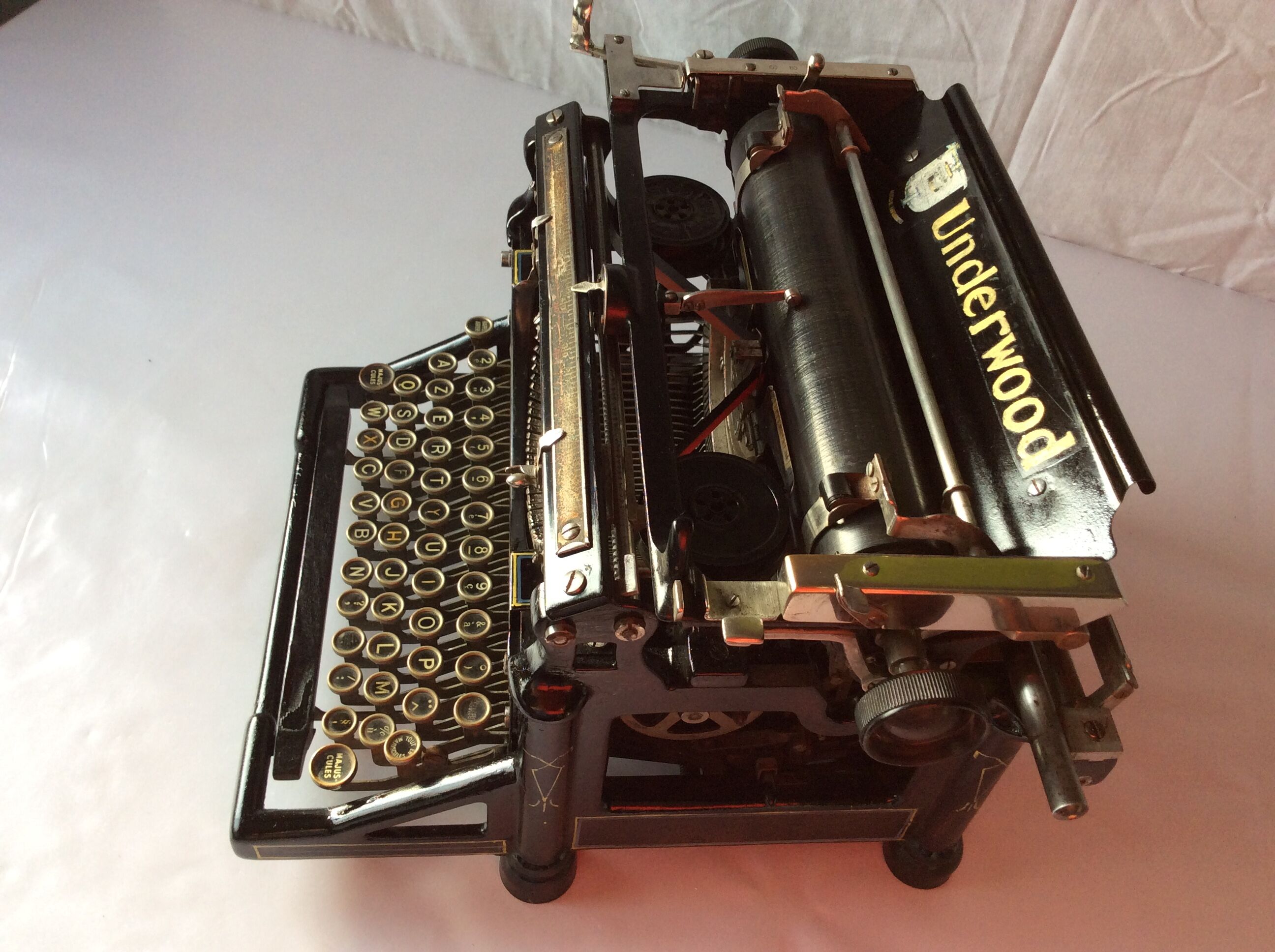 Old Typewriter Underwood No.5