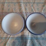 Pair of brulot Valentine cups