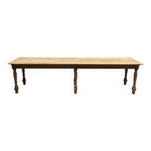 Table de drapier en chêne - eme