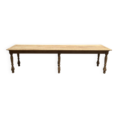 Table de drapier en chêne XIX eme