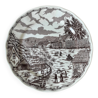 Dish Italian manufacture N. Fontabesso 1760