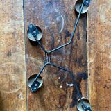 Vintage metal coat rack