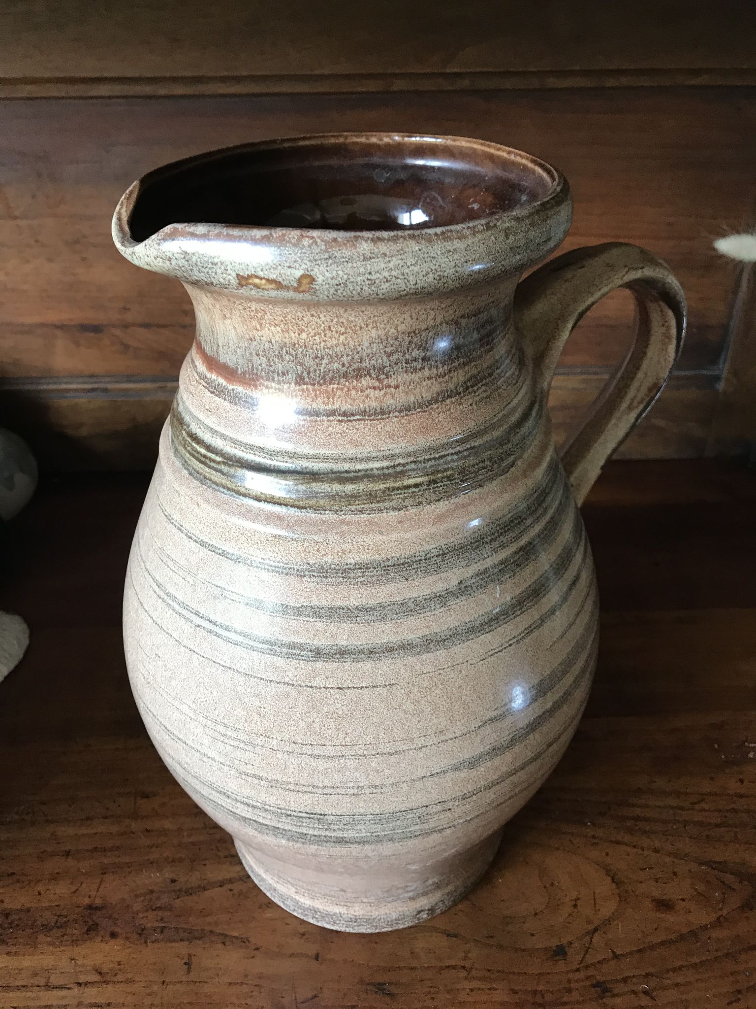 Pichet en grès vintage 4,5l