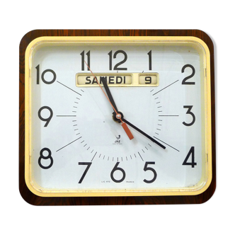 Wall clock Jaz, (with date) 1960
