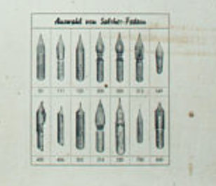 Wall map of school 1955